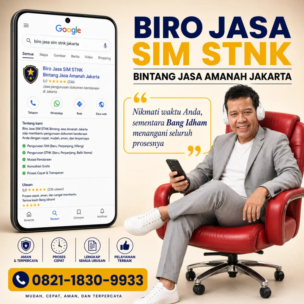 Cara Mutasi Kendaraan Antar Daerah di Jakarta - Jasa Urus SIM & STNK Jakarta - BPKB, Mutasi & Pajak