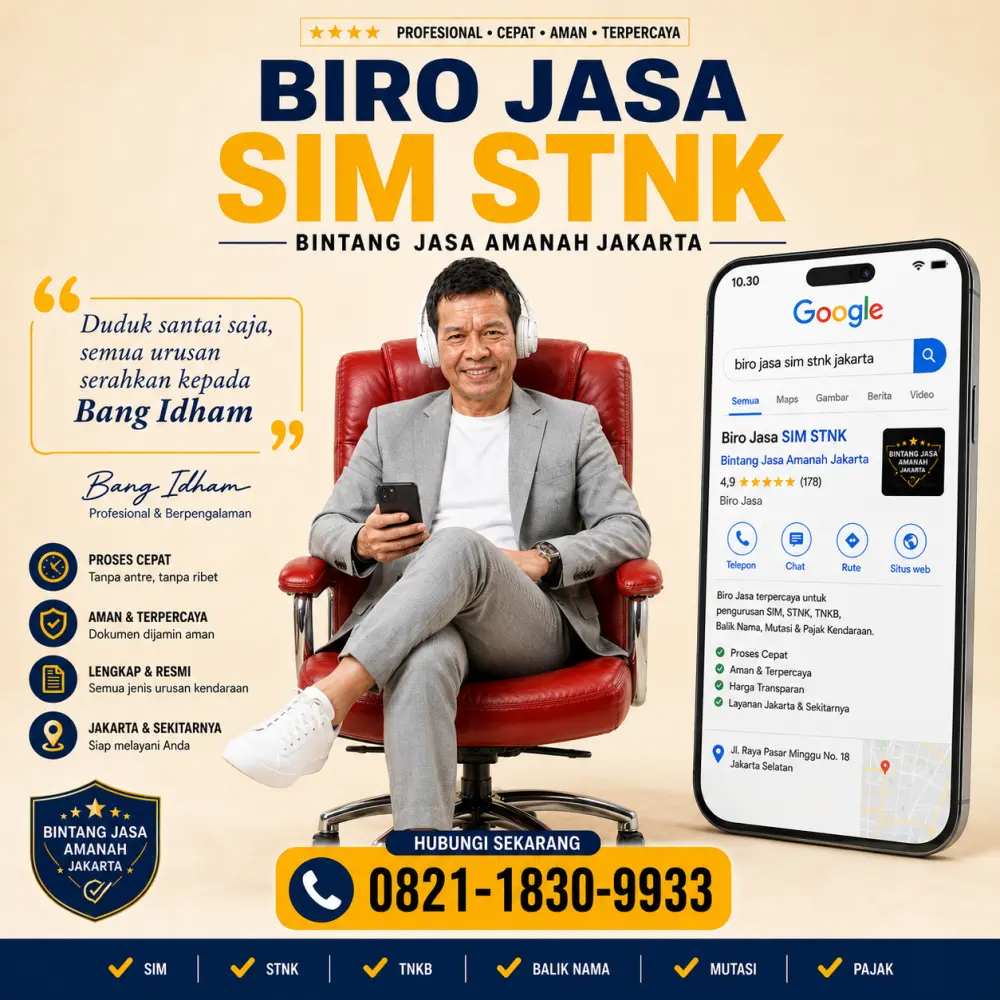 Informasi Mengurus BPKB dan STNK Hilang Di Jakarta, Simak Panduannya - Jasa Urus SIM & STNK Jakarta - BPKB, Mutasi & Pajak